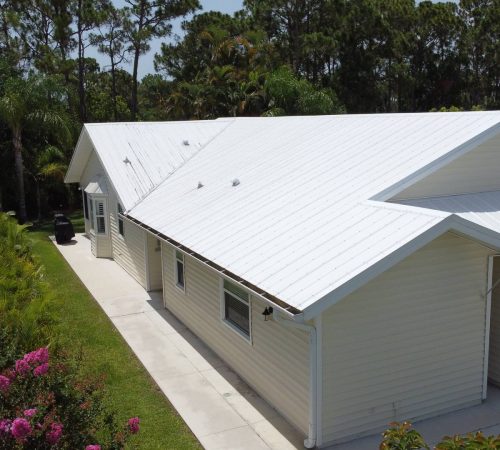 Metal Roof Cleaning